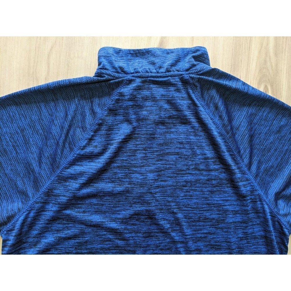 Utah Jazz Quarter Zip Blue Pullover NBA Mens Size Small - Picture 10 of 12